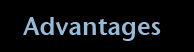 Advantages